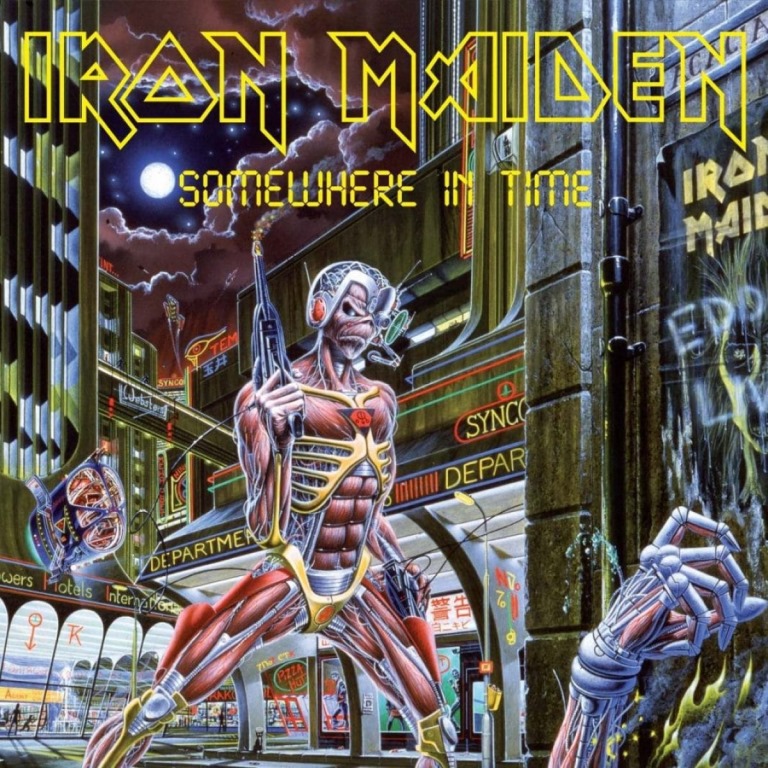 Vinilo Iron Maiden Somewhere In Time LP - Abominatron
